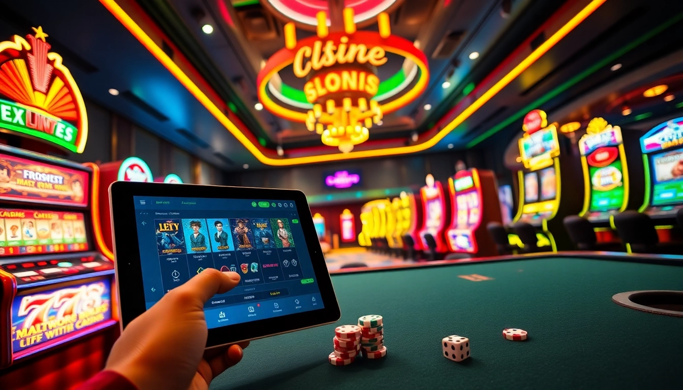 Spin the reels at L567 tech with thrilling slot machines and vibrant gaming atmosphere.