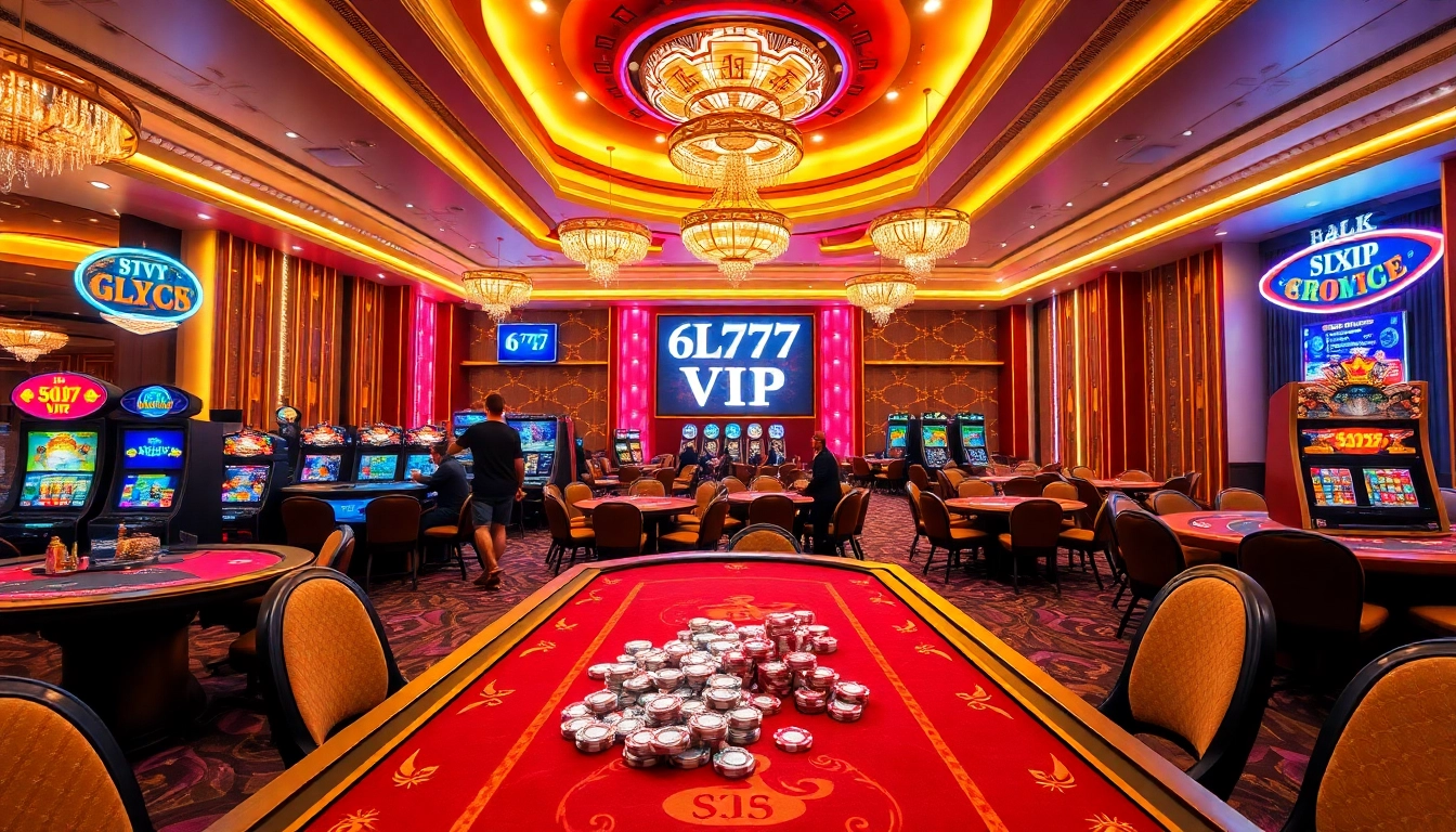Experience the thrill of winning at 6L777 VIP with luxurious casino gaming.