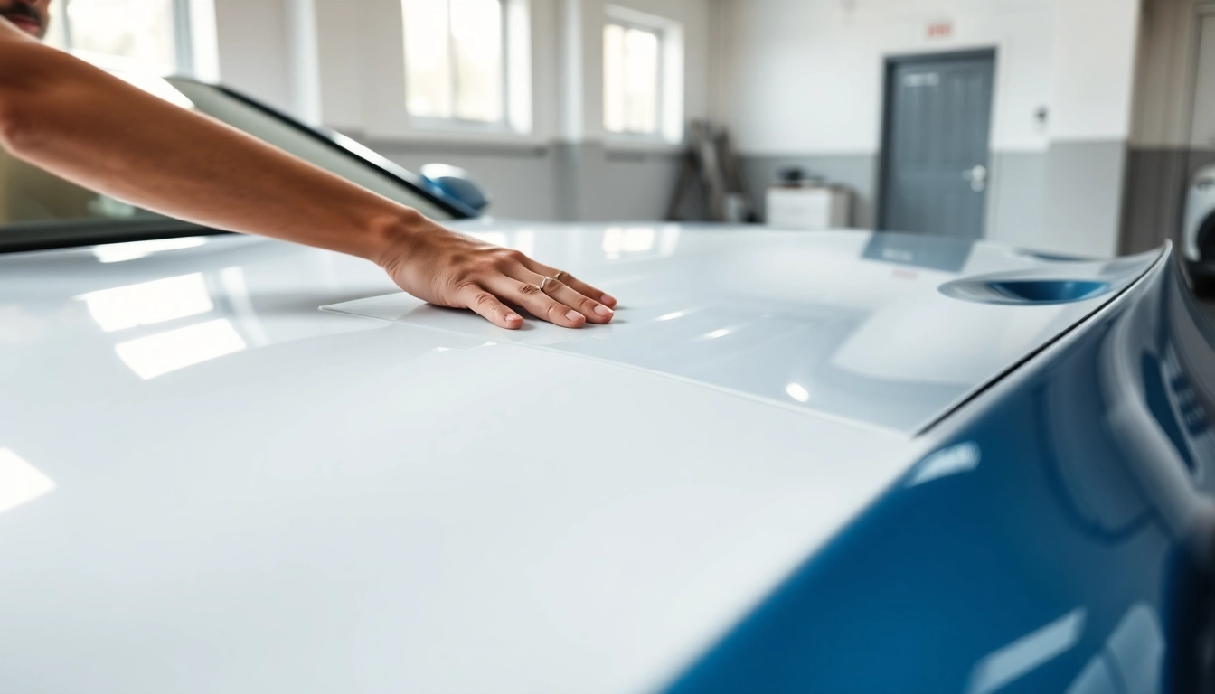 Enhance your vehicle's protection with paint protection film near me applied by experts.