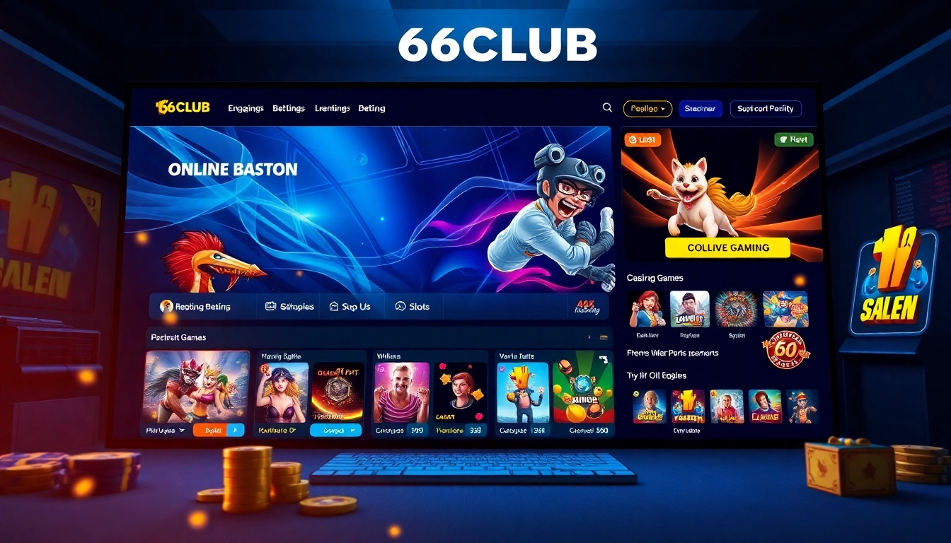 Explore the dynamic online gaming experience at https://66club.us.com/ with vibrant visuals and engaging interface.