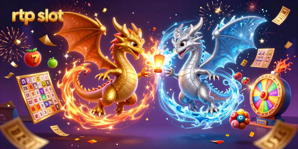 Experience exciting rtp slot action with colorful slot reels and dynamic symbols in a magical casino scene.