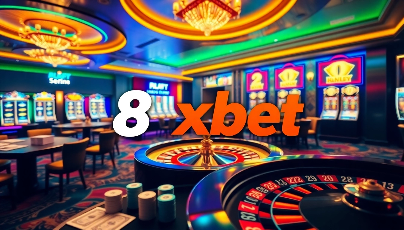 Experience the thrill of winning at 8xbet with vibrant casino games and inviting ambiance.