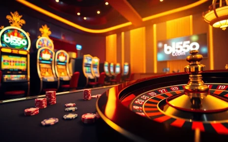 Experience thrilling online gambling at bl555.com with vibrant casino tables and exciting gameplay.