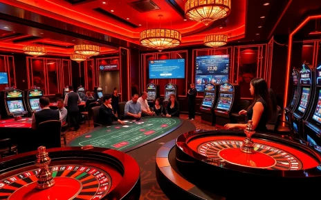 Niềm phấn khích cược tại liên kết 12bet với bầu không khí casino sống động và sự tham gia đầy hứng thú của người chơi.