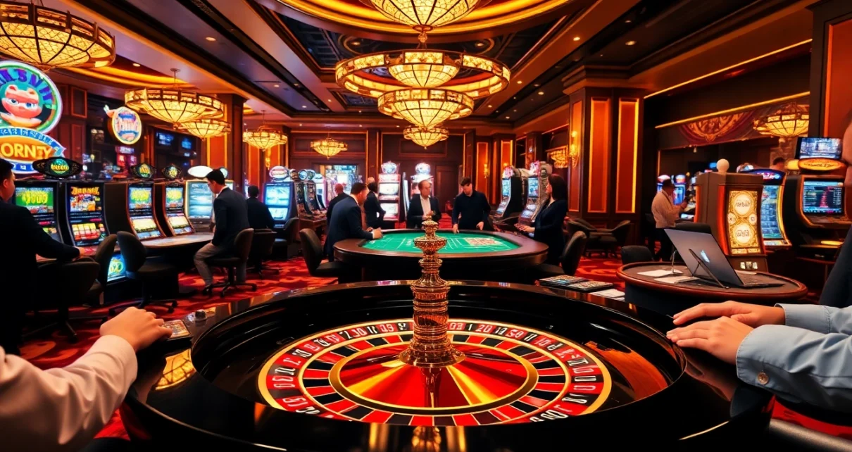 Experience high-stakes gambling action at https://789win.associates/ with poker chips and roulette excitement.