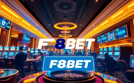 Exciting F8BET online gaming scene showcasing casino games and real-time betting.