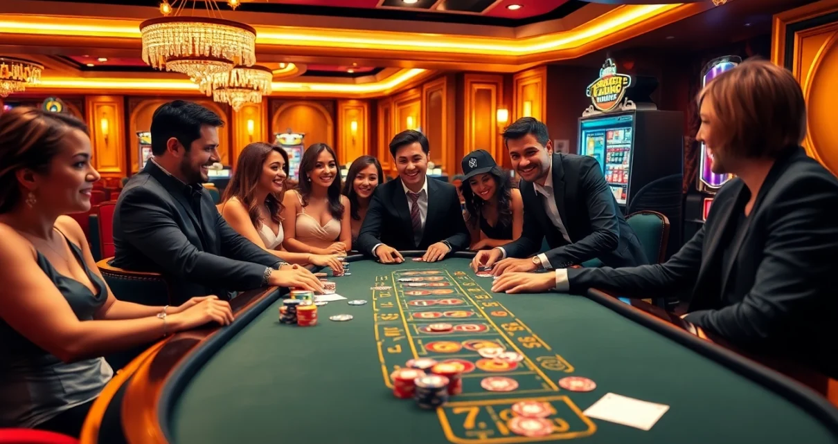 Experience the thrill of winning at GG88's vibrant casino environment with exciting games and professional dealers.