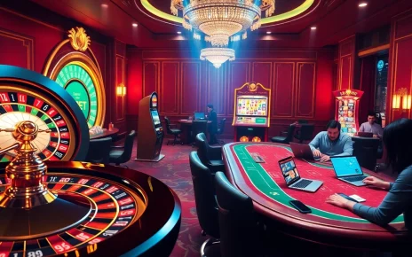 Experience excitement at Nhà cái 888VI with vibrant casino gaming, roulette, and slot machines.