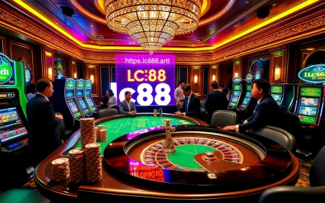 Engage in thrilling gambling at LC88 - Casino excitement with roulette and slots!