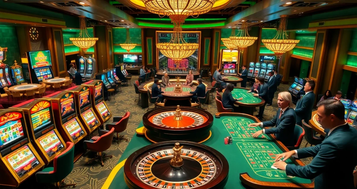 Experience the thrill of kubet77 with vibrant casino tables and engaging gameplay.