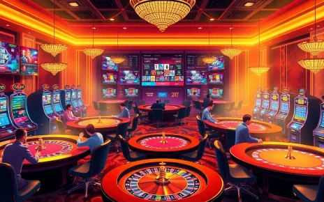 Players enjoy exciting table games and slots at https://20betapp.com.br/ online casino, showcasing vibrant gambling action.