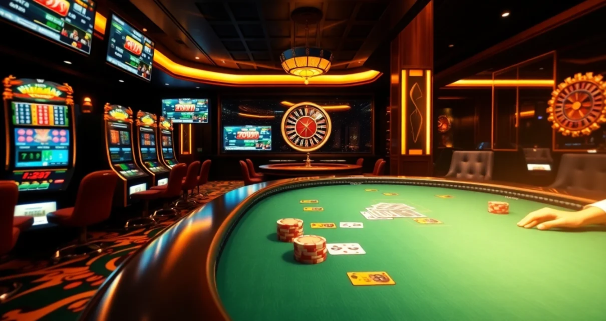 Immerse in the excitement of online gambling at https://mm88.yokohama/ with poker tables, vibrant slots, and dynamic gameplay.