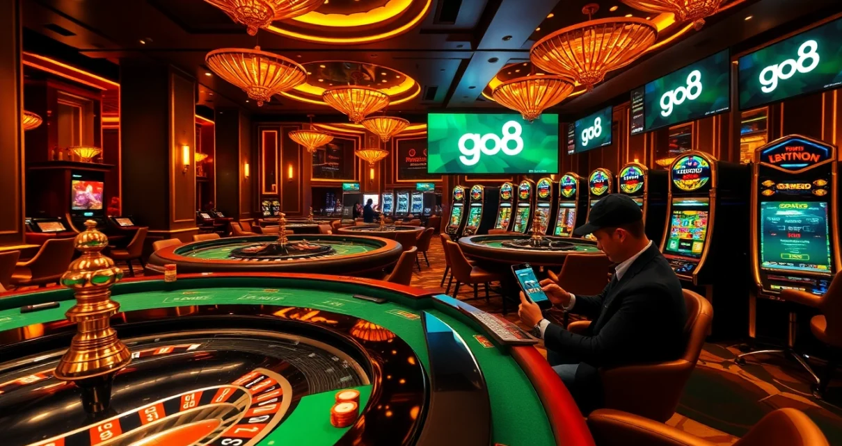Experience the excitement of gambling with go8 on vibrant casino tables filled with life and energy.