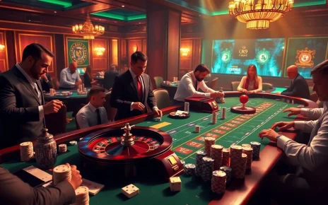 Experience the thrill of betting at OK9 NINJA with high-stakes gambling and vibrant casino visuals.