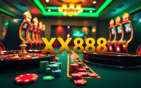 Experience thrilling gameplay at XX88 with vibrant casino visuals and exciting betting action.