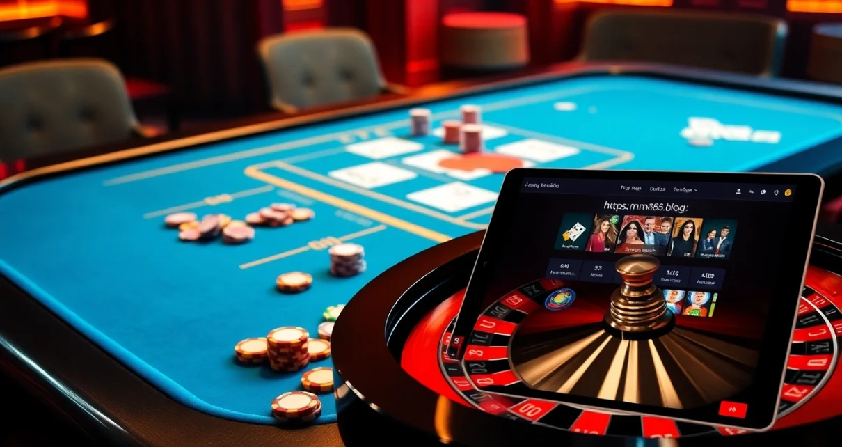 Experience a thrilling casino atmosphere at https://mm88.blog/ featuring poker and roulette.