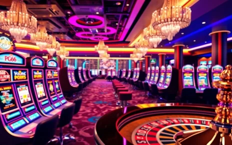 Experience the excitement of PG66 with lively casino games and vibrant slot machines.
