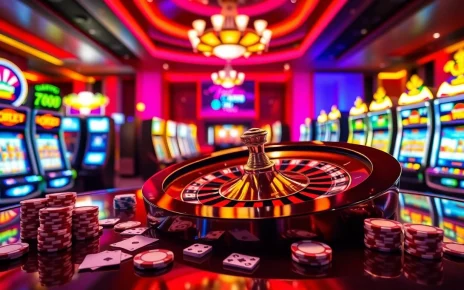 Experience the thrill of RR88 with vibrant casino tables and engaging games.