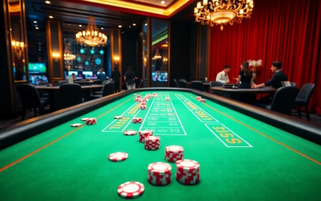 Engaging players in the thrilling Đá Gà Thomo BJ888 action at a luxury casino gaming table.