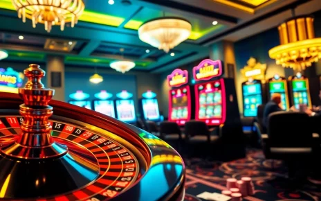 Experience winning moments with OK365 at a vibrant casino environment filled with excitement.