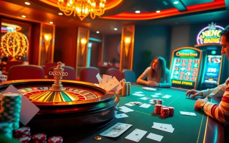 Experience the excitement of new88 with vibrant casino tables and engaging players.