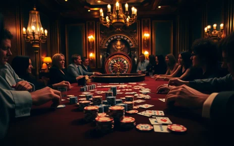 Experience high-stakes poker action at God345 with vibrant chips and an engaging atmosphere.