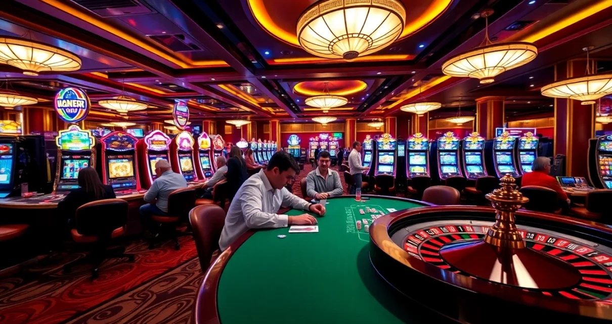 Experience the thrill of gaming at 669bet with vibrant casino tables and winning slots.