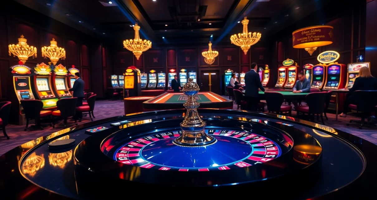 Experience the thrill of gambling at https://hm88.hiphop/ with an exciting roulette scene and professional players.