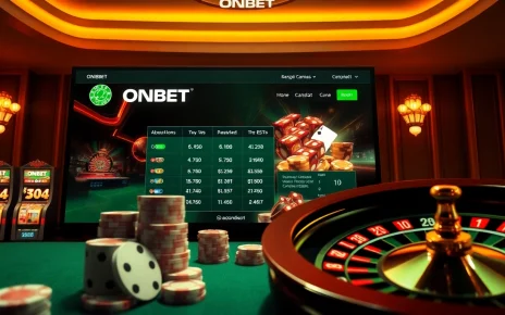 Experience thrilling moments at ONBET with exciting slot machines and casino games.