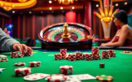 Experience thrilling gameplay at hay88 with vibrant casino tables and exciting betting action.