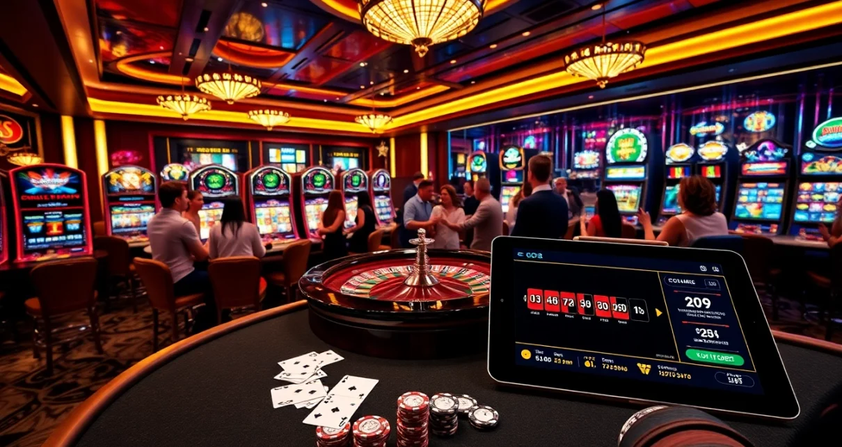 Experience thrilling gameplay at GO8 with vibrant roulette and poker action.