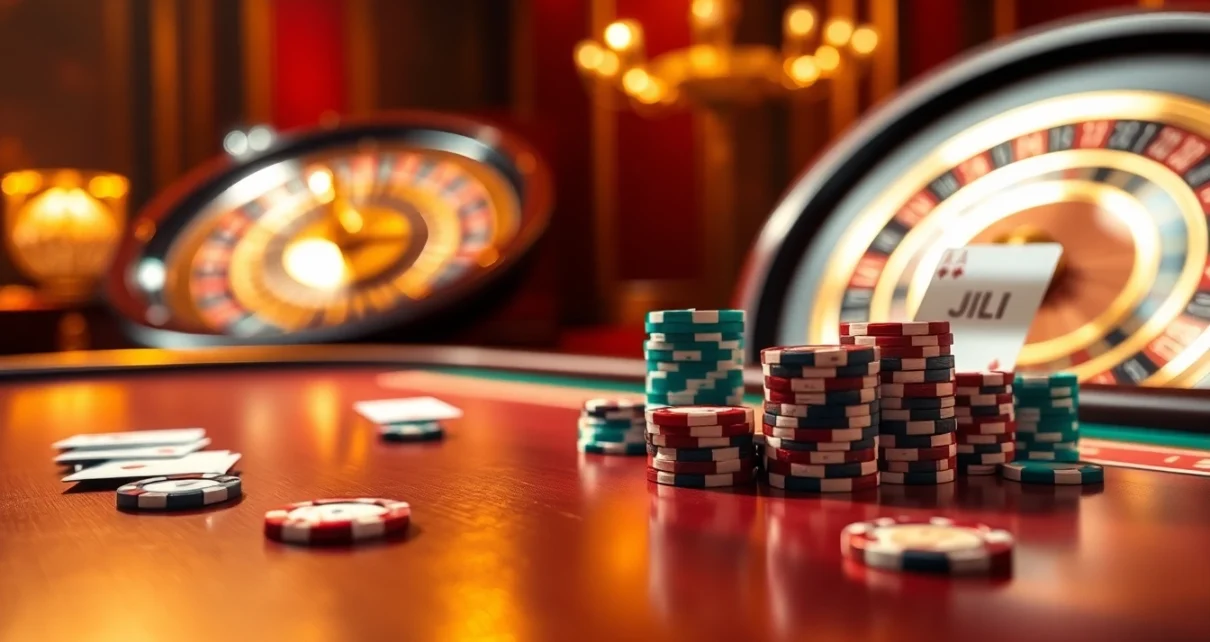 Experience thrilling gameplay at JILI casino tables with immersive poker action.