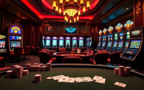 Experience luxury gambling at https://bet88fun.net/ with chips and cards on a vibrant casino table.