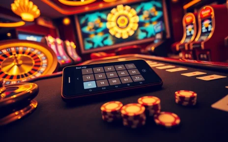 Trải nghiệm sự phấn khích với Bet VIP App, thể hiện các yếu tố sòng bạc sang trọng và hành động chơi game sôi động.