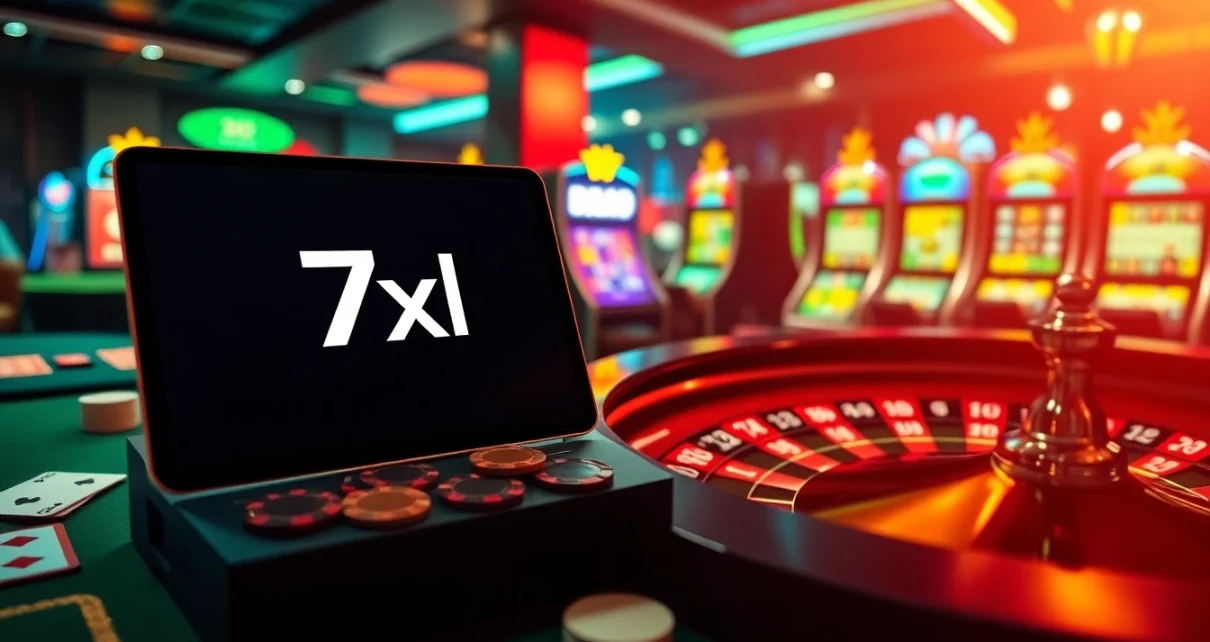 חווה את 7xl להורדה כאשר אתה נטמע בפאר ההימורים המקוונים סביב שולחן קזינו מהודר.