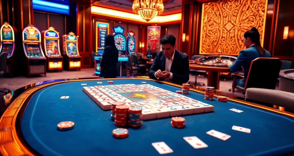 מעורבות שחקנים בסבב אסטרטגי של רמיקוב אונליין בקזינו וירטואלי יוקרתי.