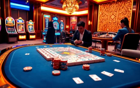 מעורבות שחקנים בסבב אסטרטגי של רמיקוב אונליין בקזינו וירטואלי יוקרתי.