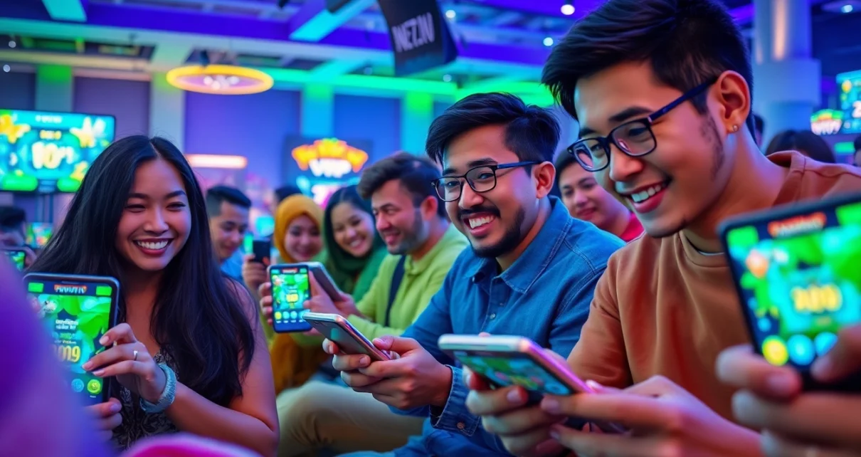 Players enjoying Yono VIP online gaming platform with dynamic visuals, excitement, and community interaction.