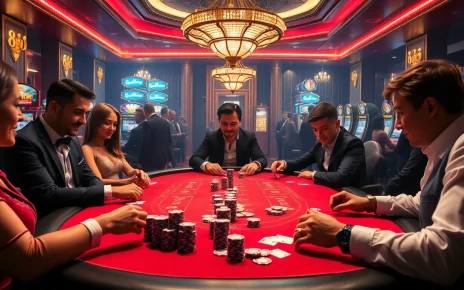 Experience luxury gaming at 88i nhà cái with professional poker play and vibrant casino ambiance.