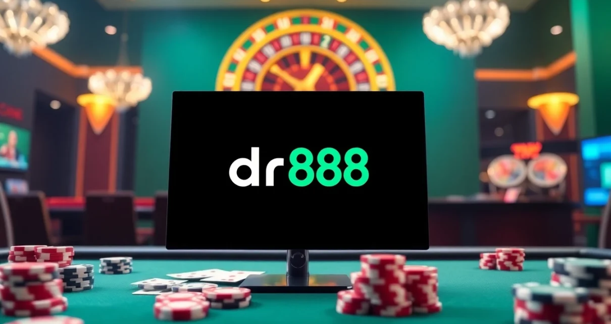 Experience thrilling gameplay at dr88 with live casino action and vibrant roulette wheels.