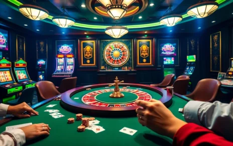 Experience thrilling gameplay at 789win trang chu with vibrant casino visuals of poker and slots.