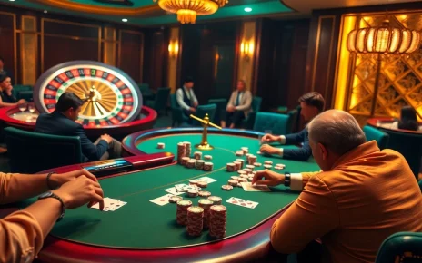 Experience high-stakes poker excitement at 79king with luxurious casino visuals.
