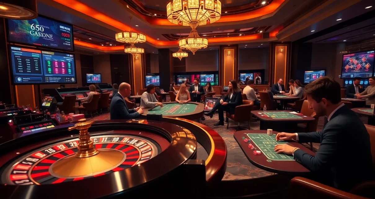 Experience the excitement of BL555 with engaging casino games and vibrant atmosphere.