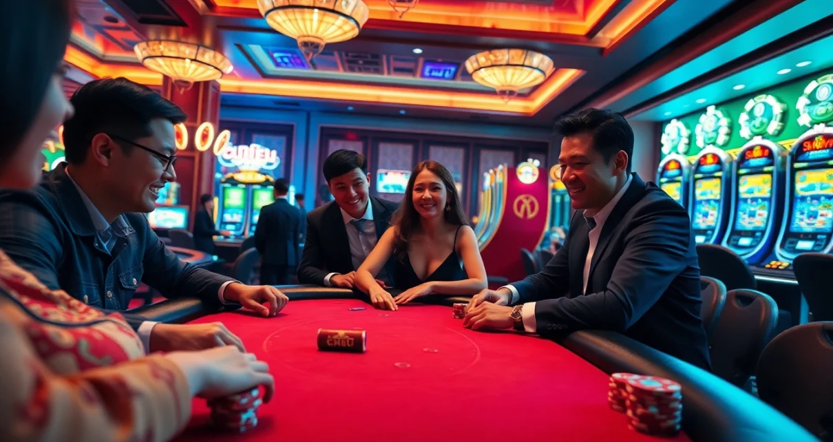 에볼루션 카지노에서 활기찬 게임을 즐기는 플레이어의 모습